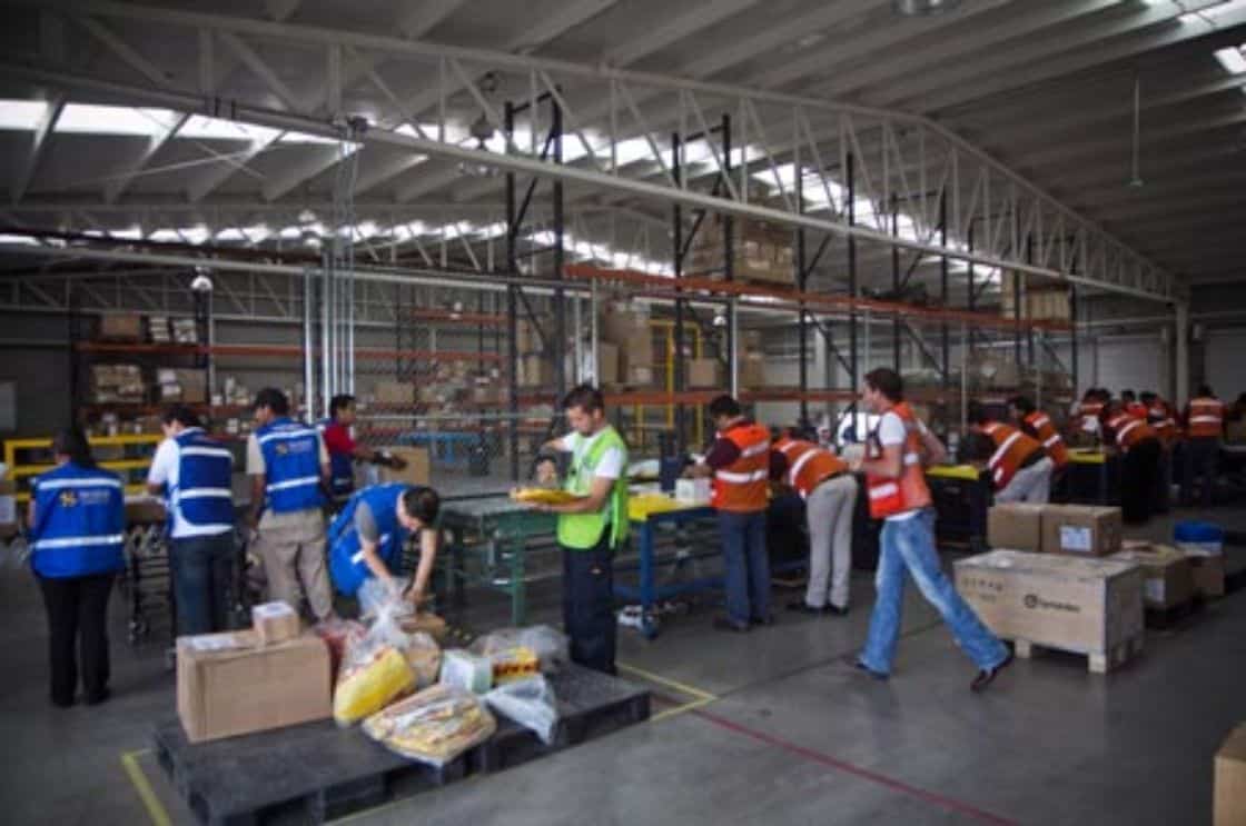 paquete retenido en aduana